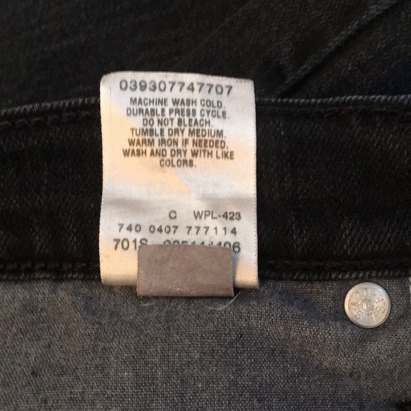 Levi’s 514 black Slim Straight jeans - Picture 5 of 15